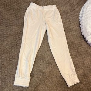 Cream colored sweatpants